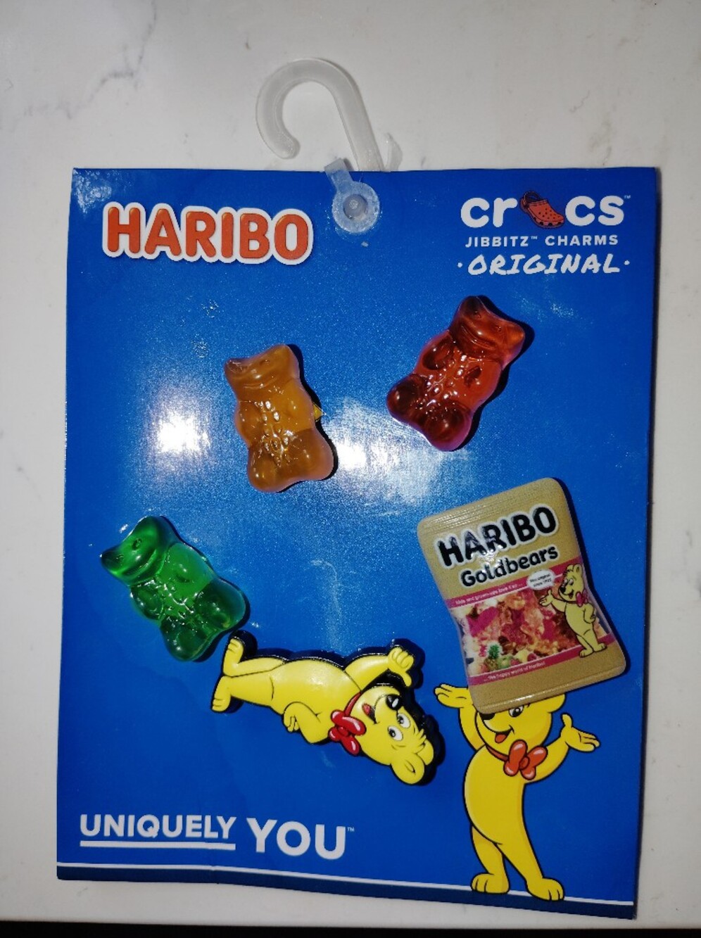 HARIBO Goldbears Gummy Jibititz Set - Colorful Gummy Bear Design